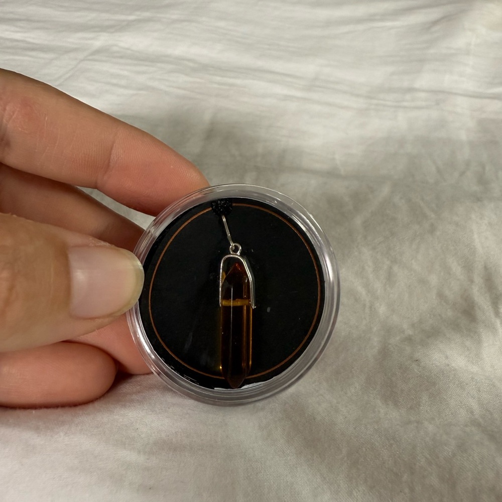 Alex and Ani Glass Pendant - November